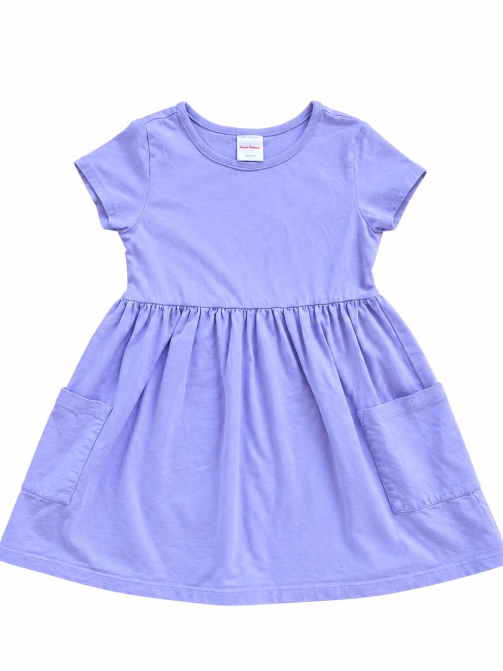 Hanna Andersson Classic Lavender Dress with Pockets